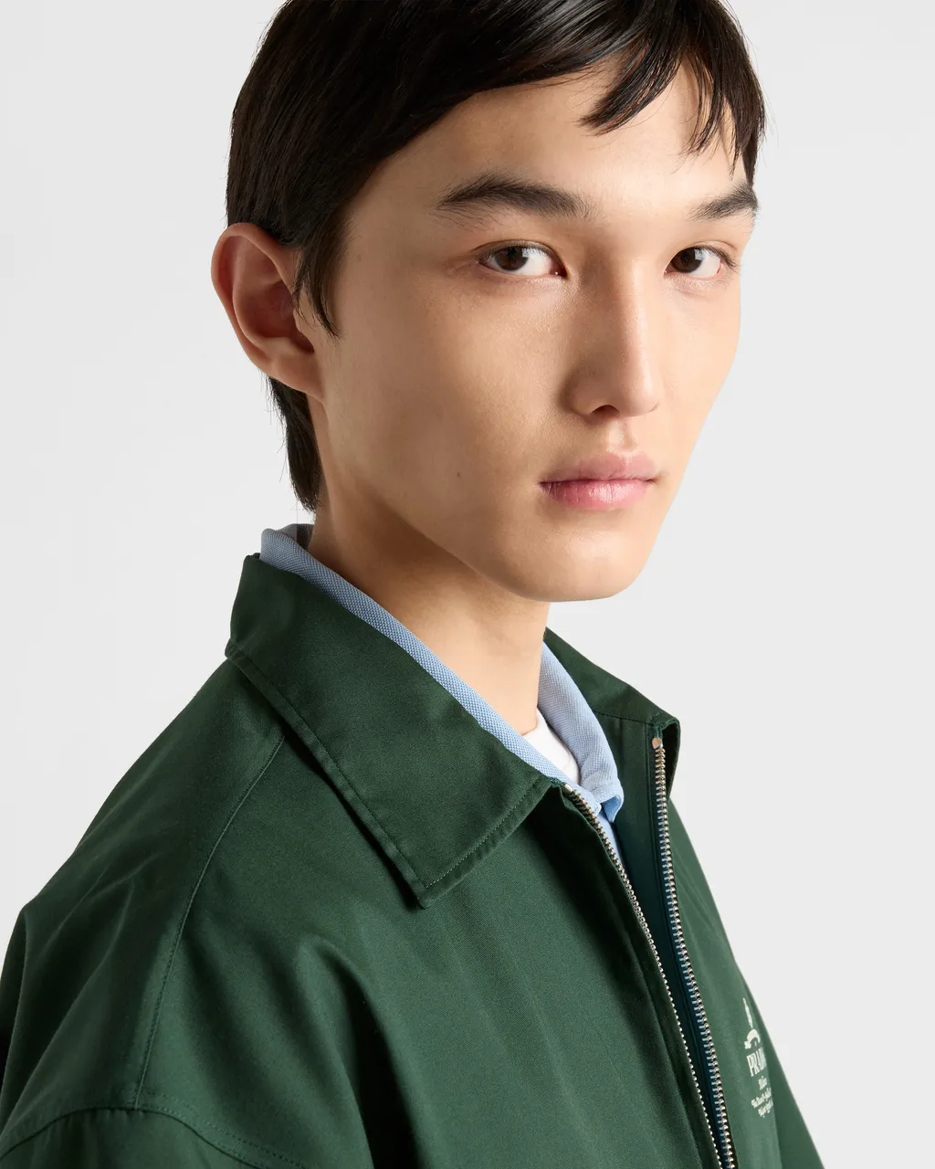 Short-Sleeved Technical Cotton Shirt