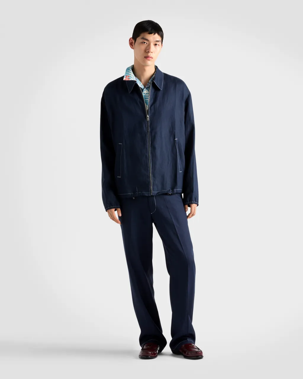 Cotton Blouson Jacket
