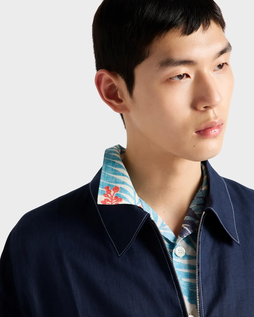 Cotton Blouson Jacket