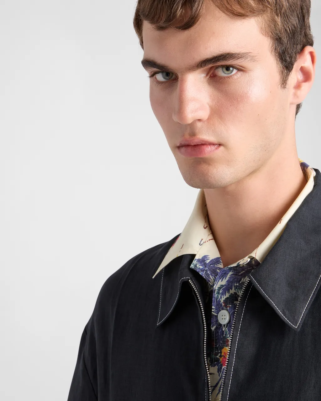 Cotton Blouson Jacket