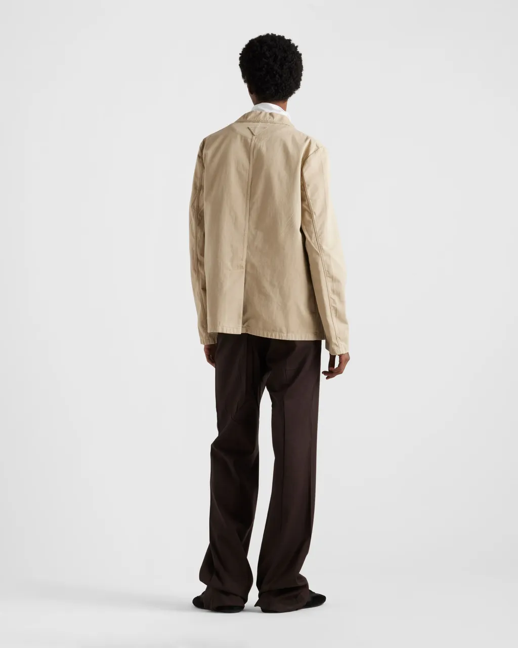 Single-Breasted Cotton Jacket