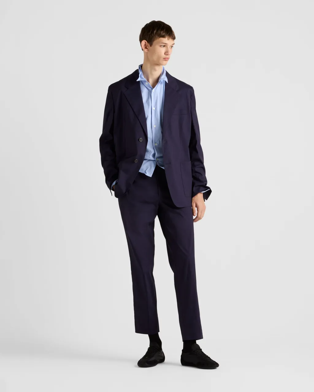 Stretch Poplin Pants