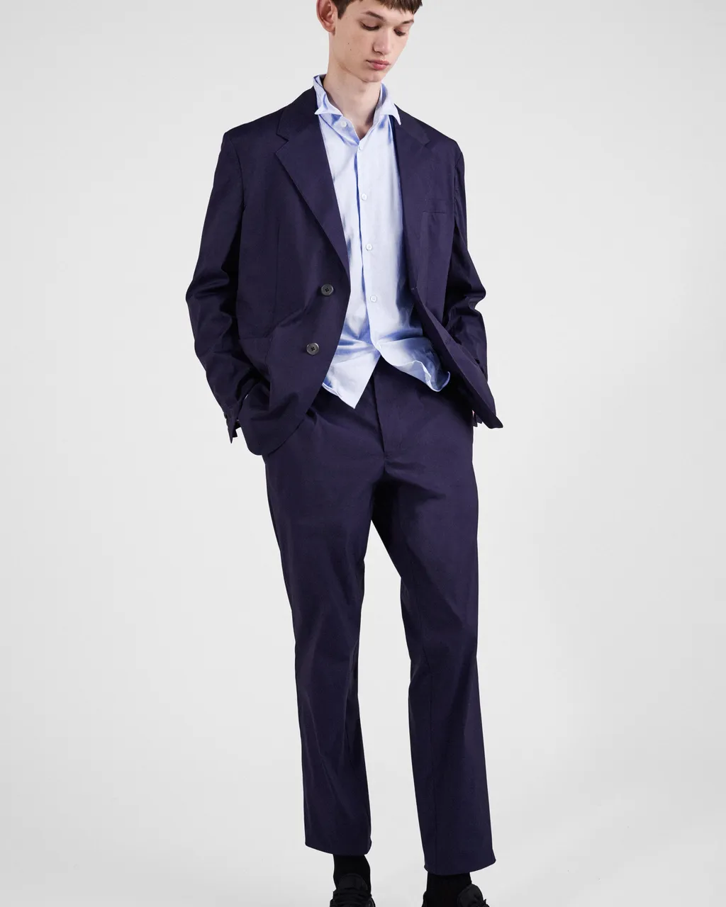 Stretch Poplin Pants