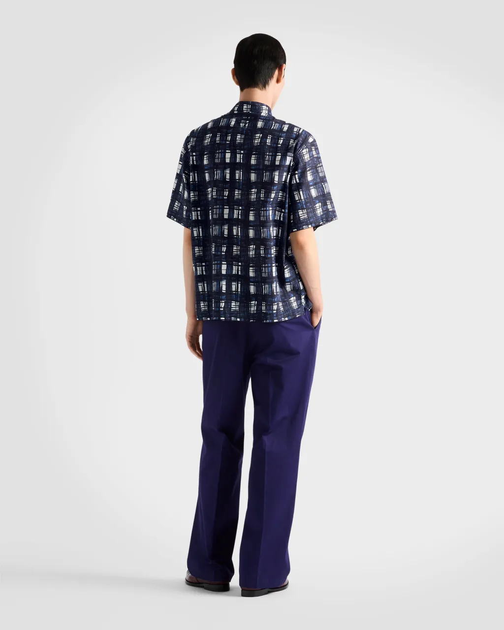 Short-Sleeved Cotton Shirt