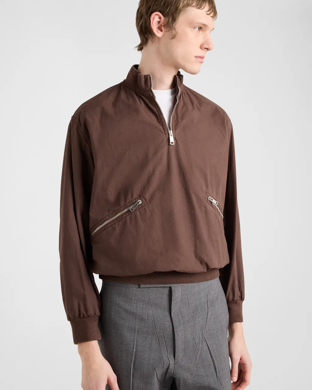 Cotton Blouson Jacket