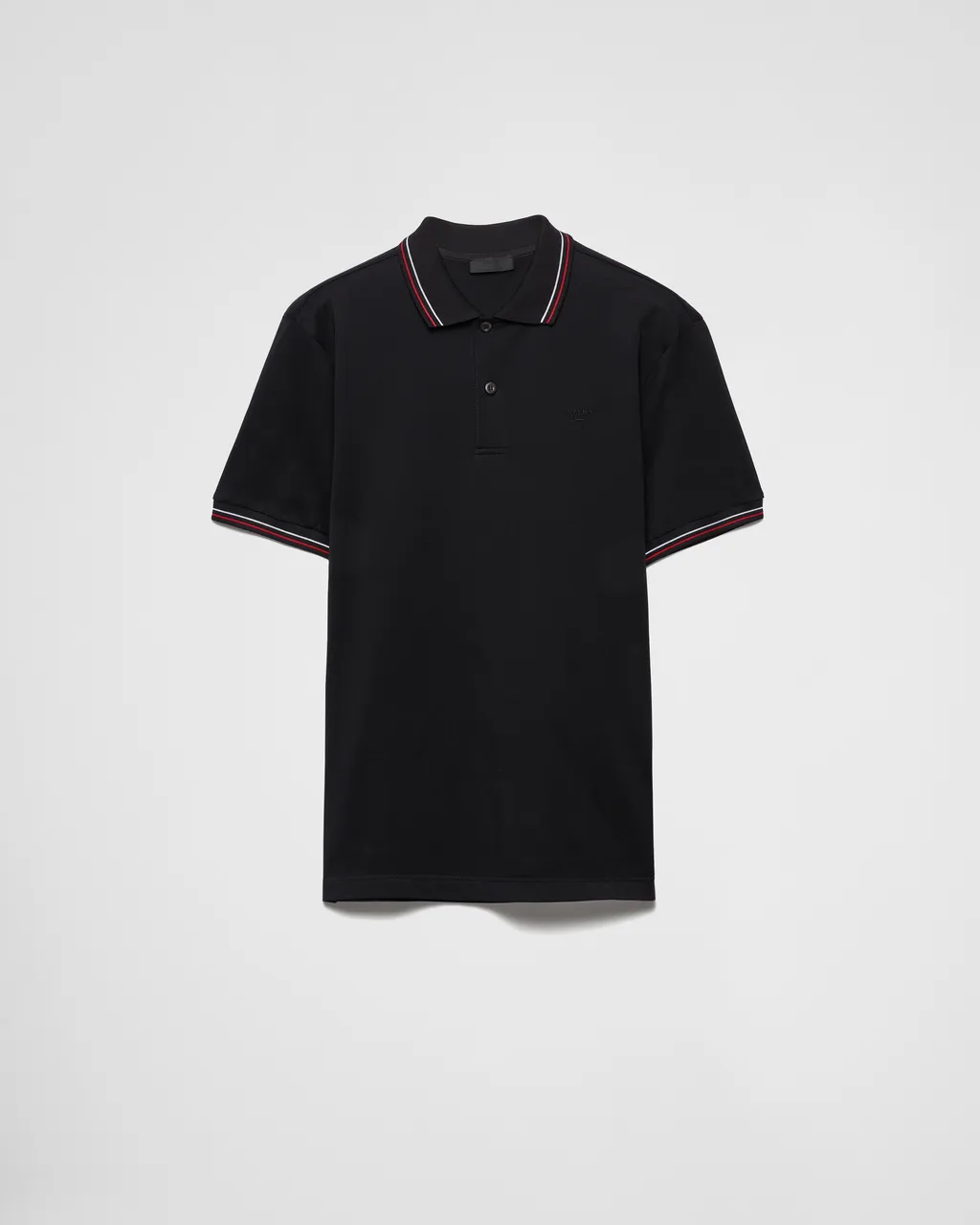 Short-Sleeved Piqué Polo Shirt