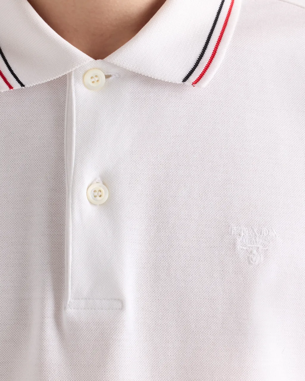 Short-Sleeved Piqué Polo Shirt