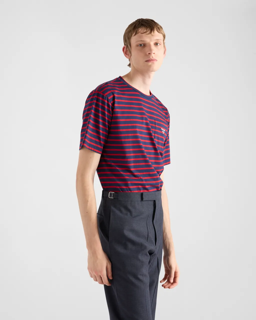 Striped Cotton T-Shirt