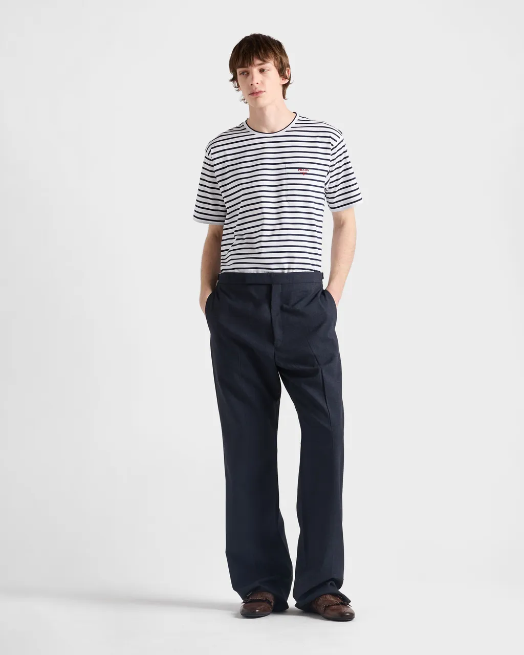 Striped Cotton T-Shirt