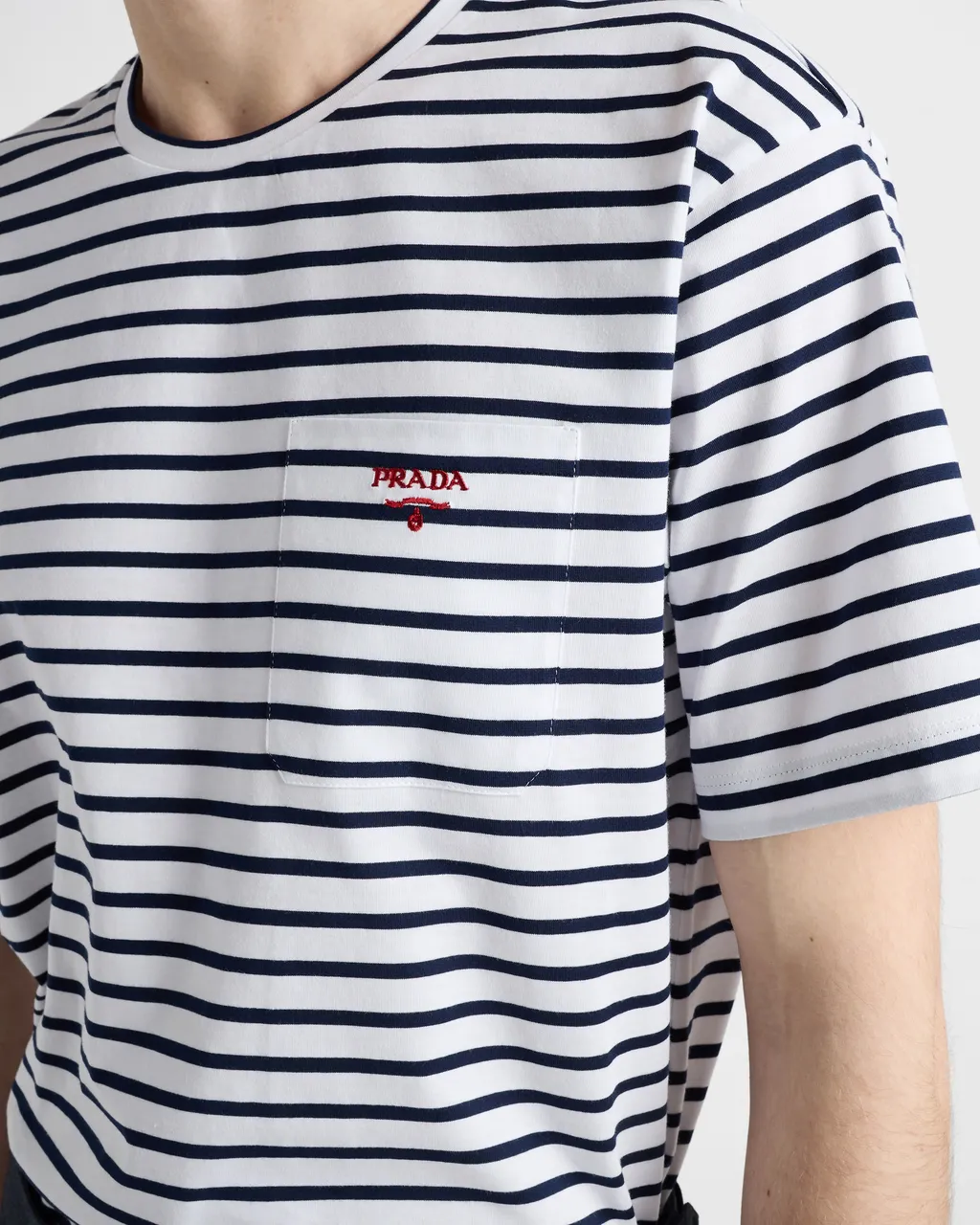 Striped Cotton T-Shirt