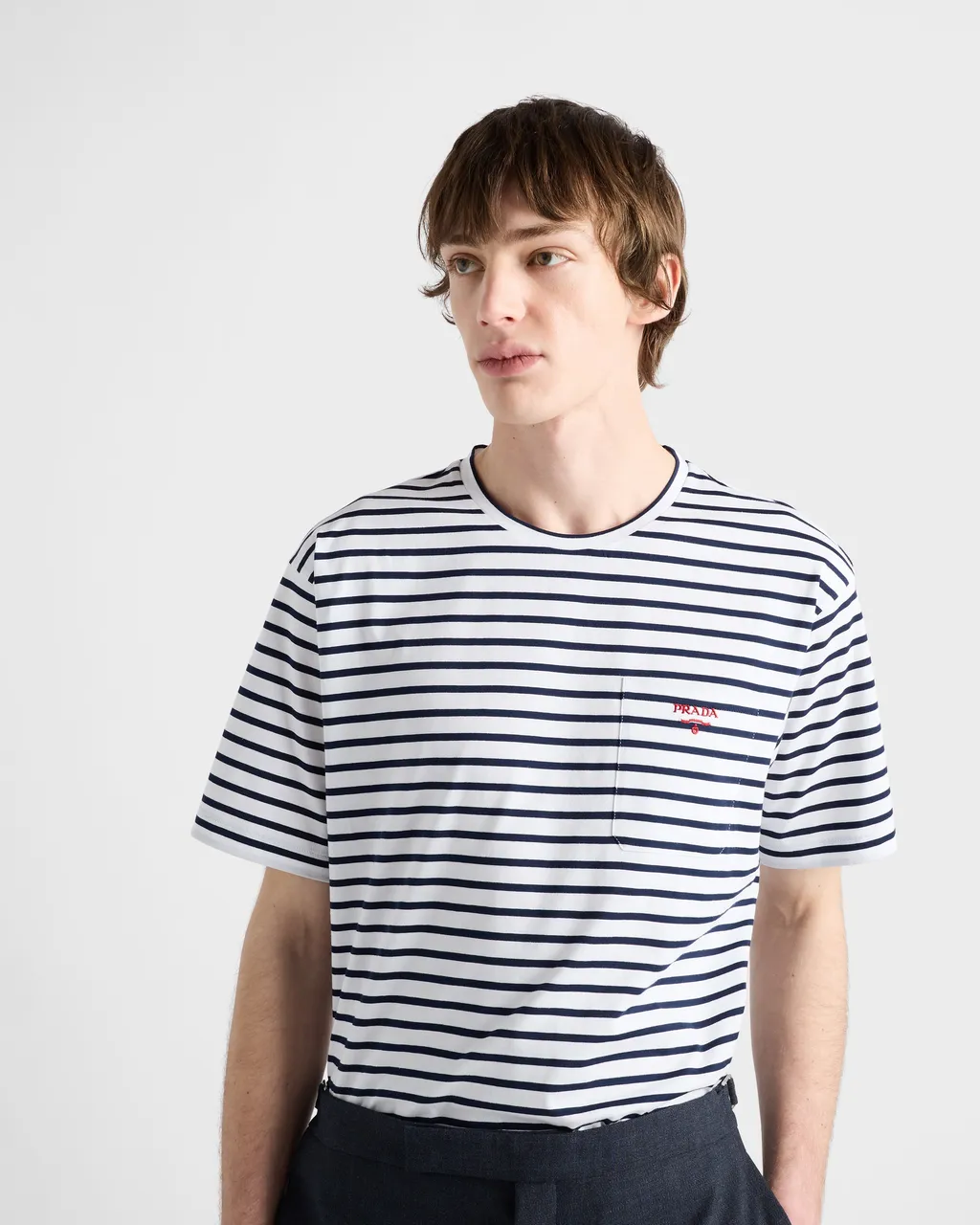 Striped Cotton T-Shirt