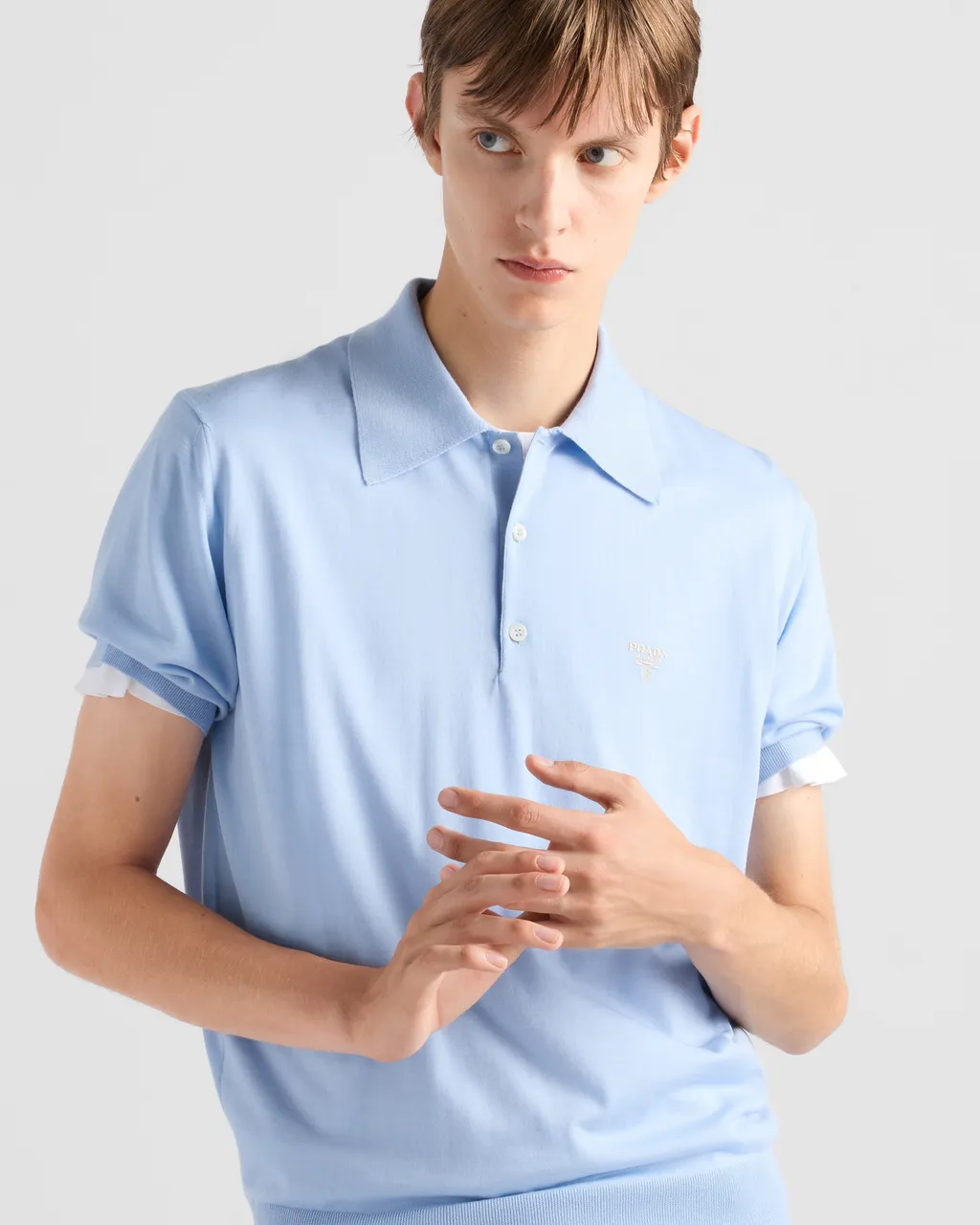 Superfine Wool Polo Shirt