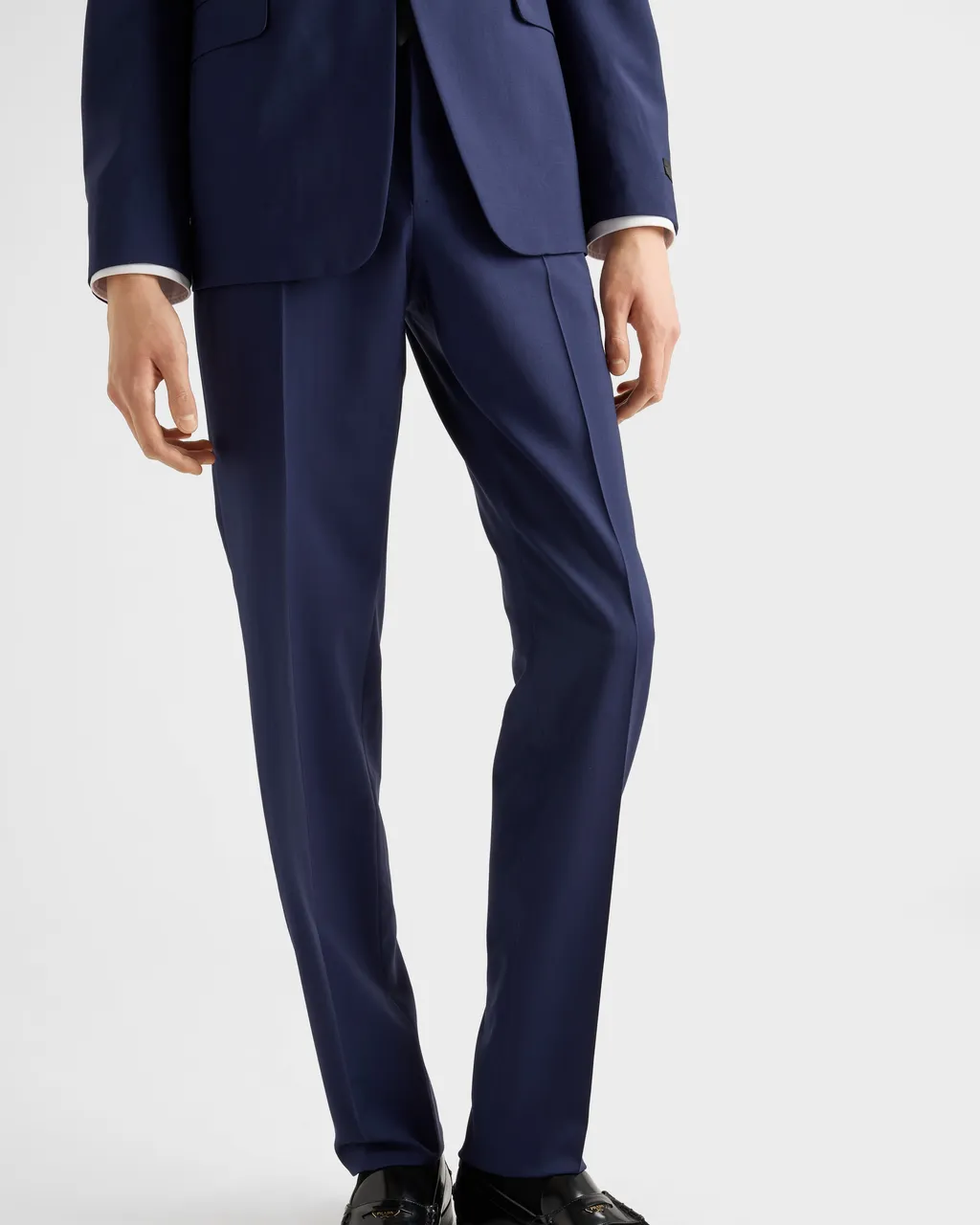 Single Breasted Wool And Mohair Suit