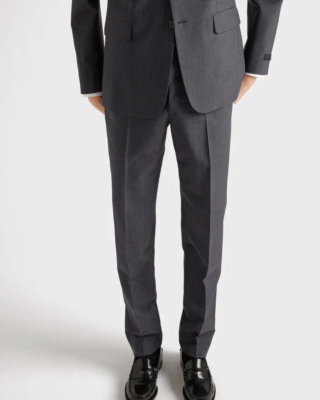 Wool And Mohair Single-Breasted Suit