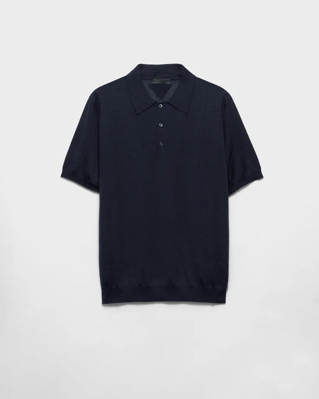 Cashmere And Silk Polo Shirt