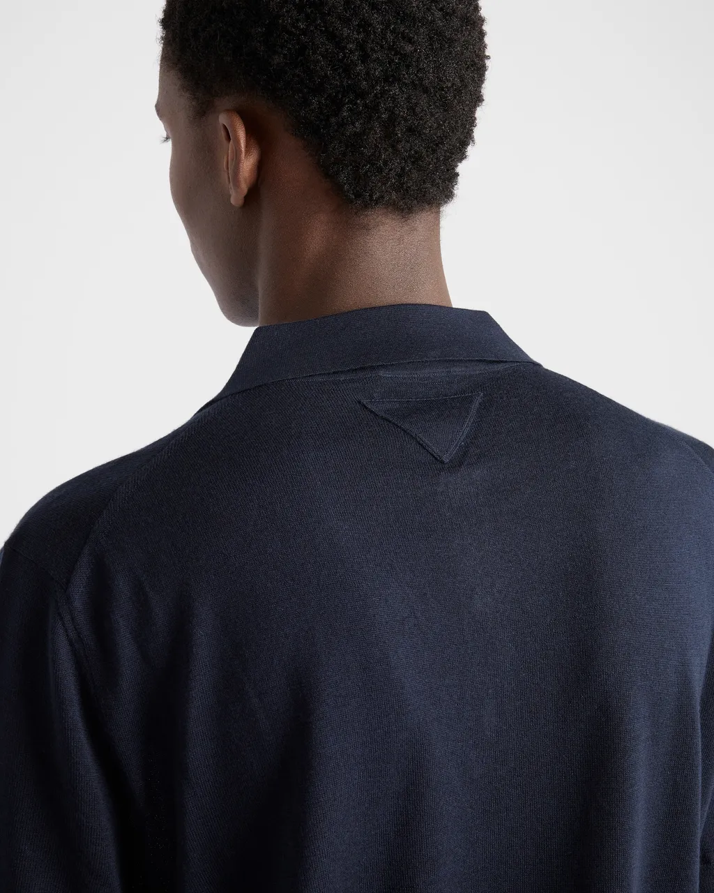 Cashmere And Silk Polo Shirt