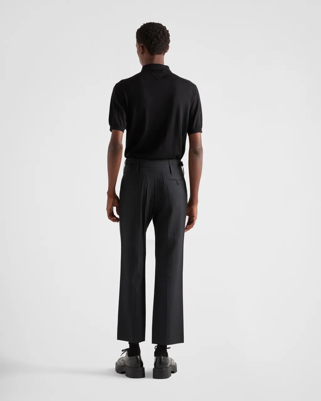 Cashmere And Silk Polo Shirt