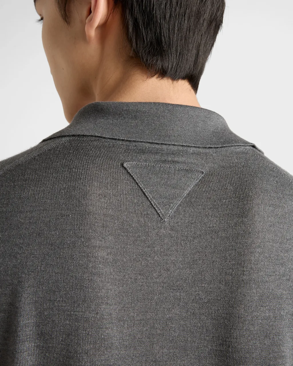 Cashmere And Silk Polo Shirt