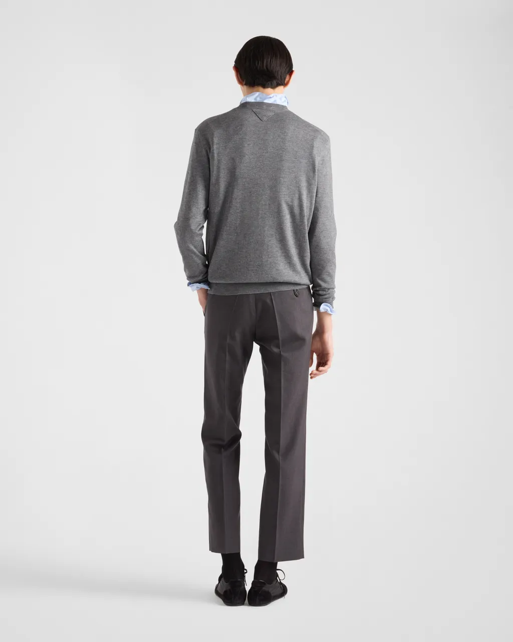 Cashmere And Silk Crew-Neck Sweater