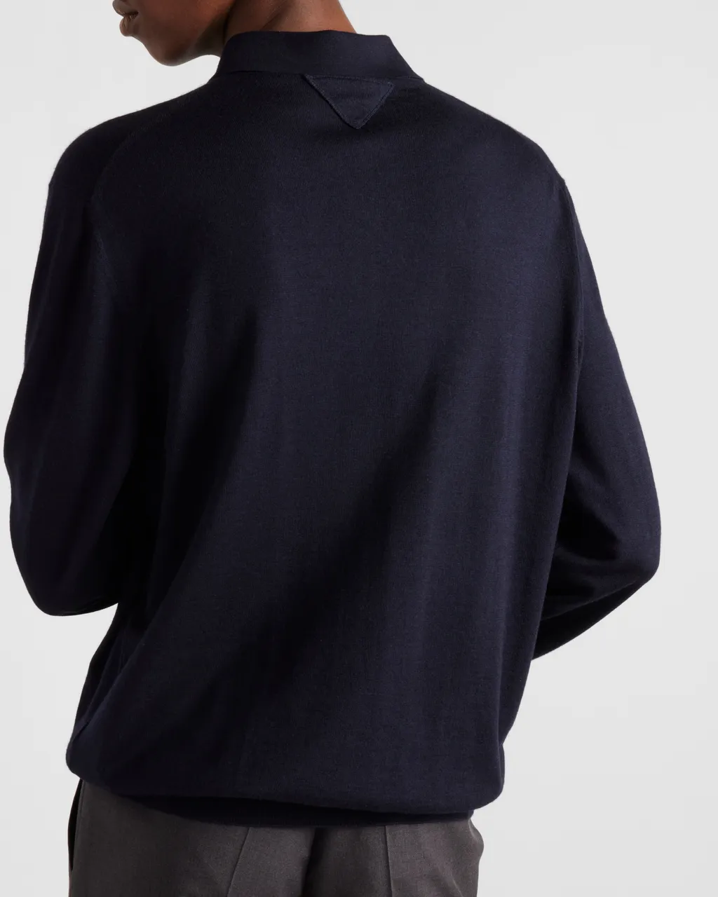 Cashmere And Silk Polo Shirt