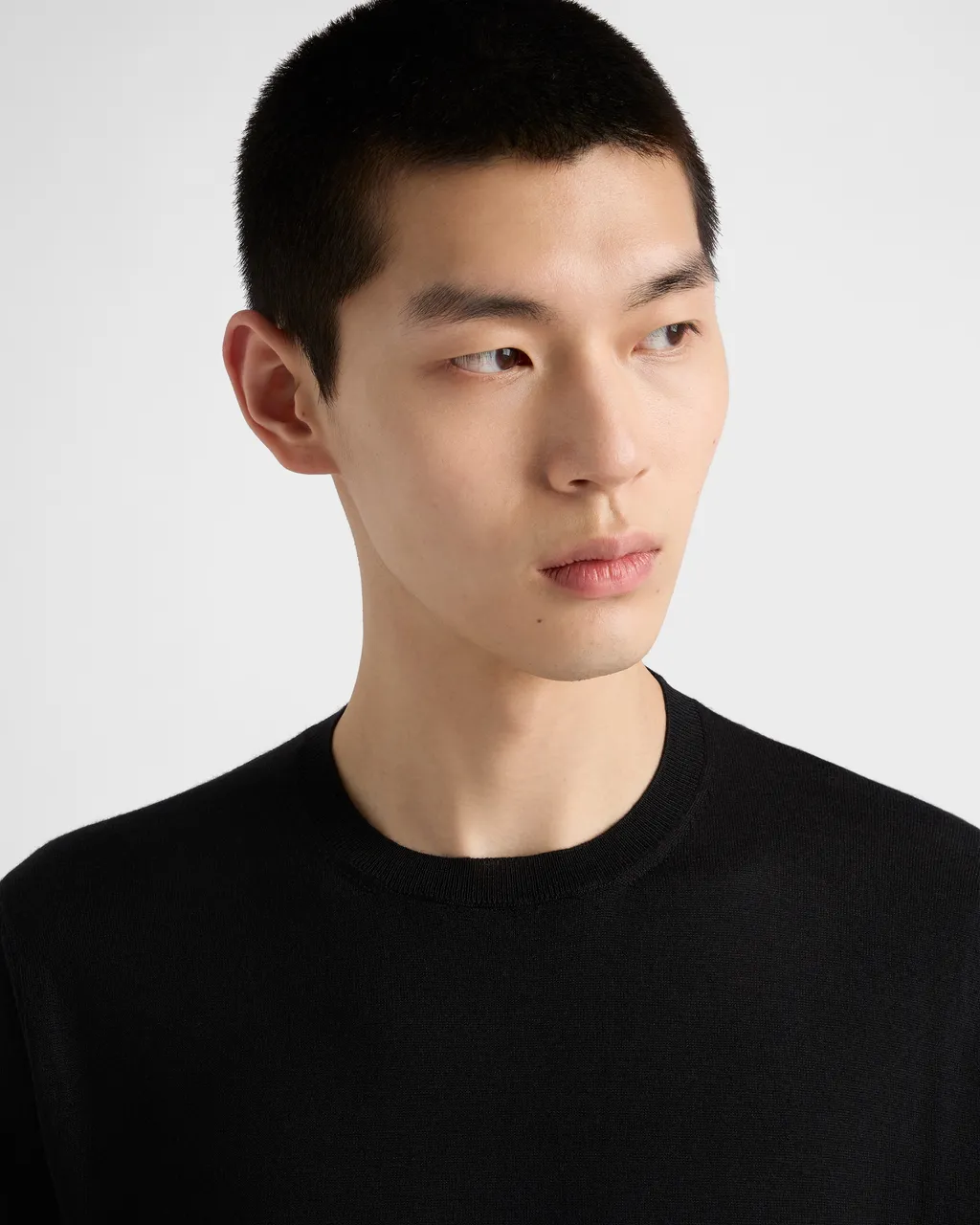Cashmere And Silk Crew-Neck Sweater