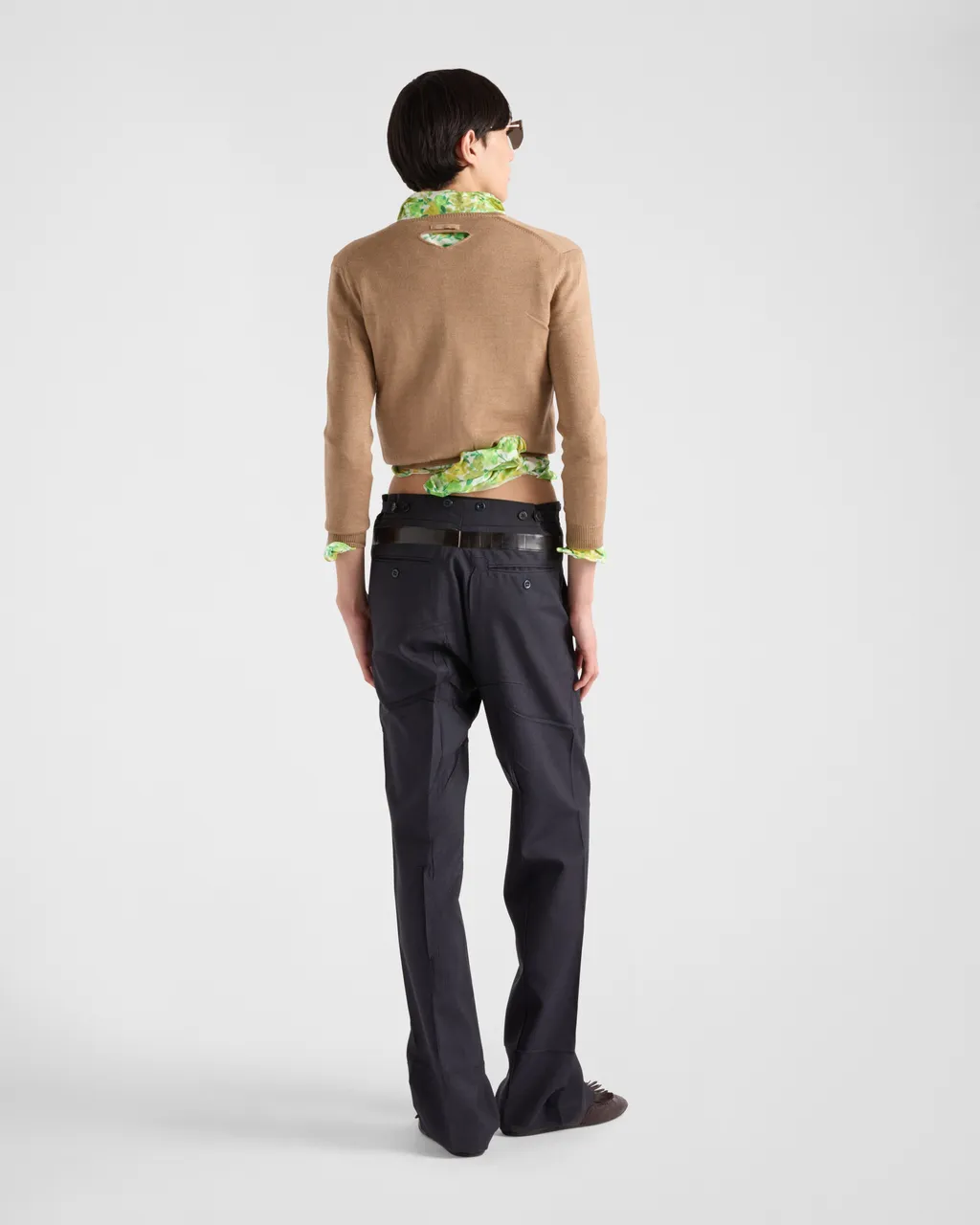 V-Neck Wool Sweater