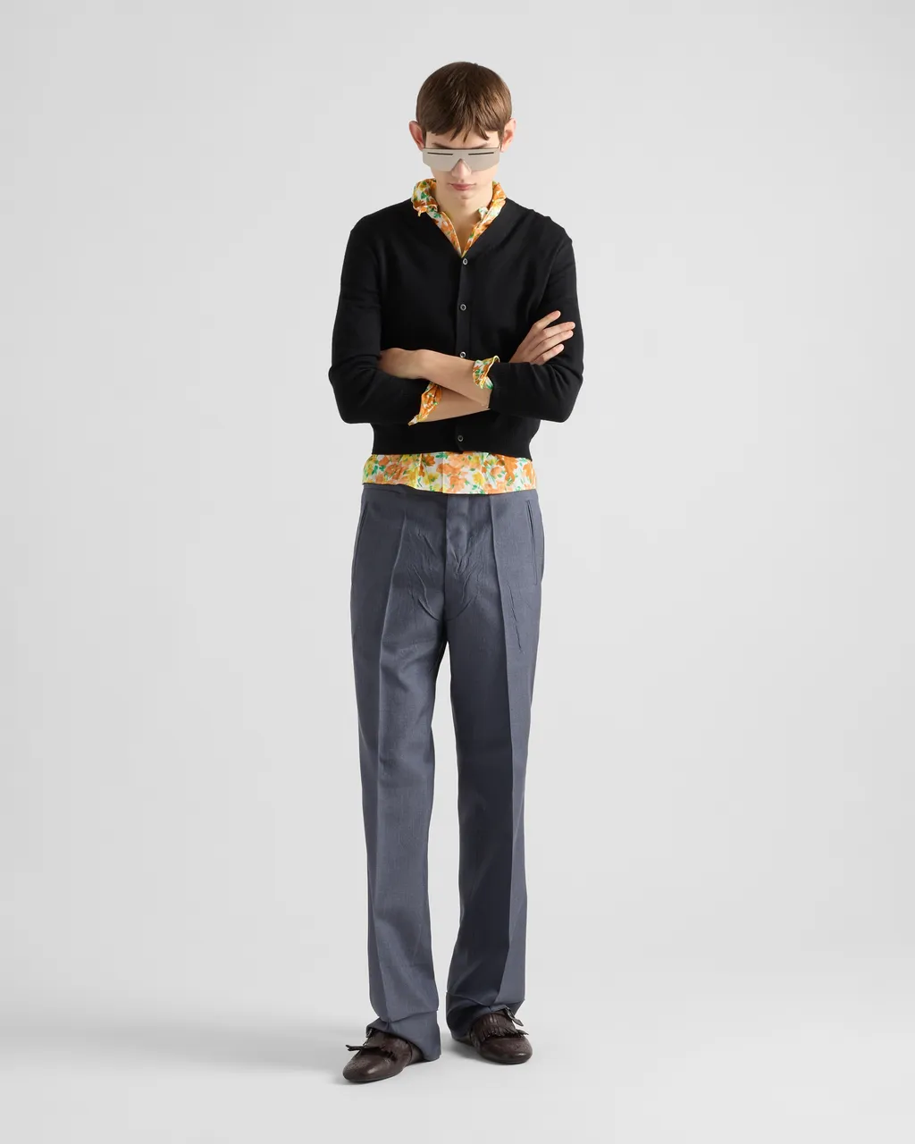 Mohair And Silk Pants