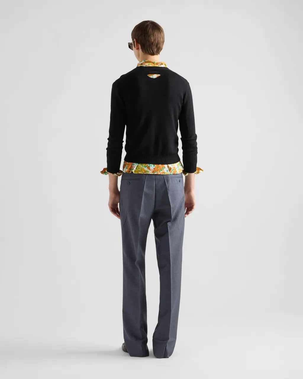 Mohair And Silk Pants