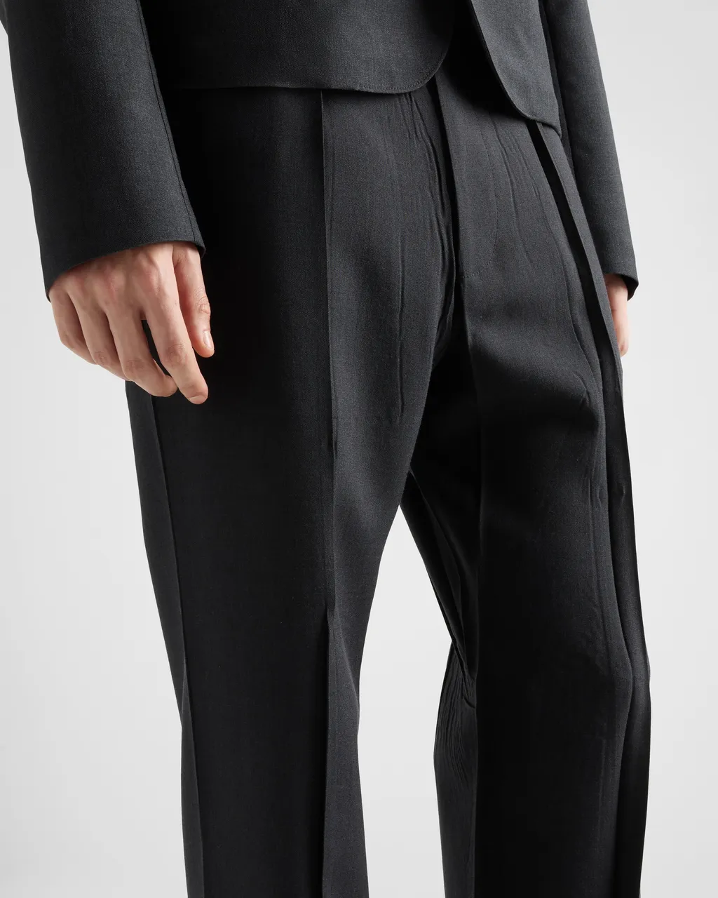 Mohair And Silk Pants