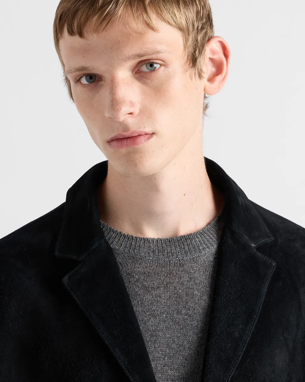 Suede Calfskin Jacket