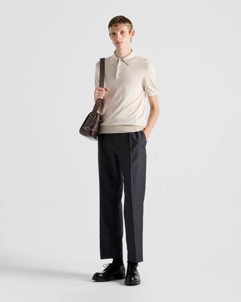 Silk Polo Shirt