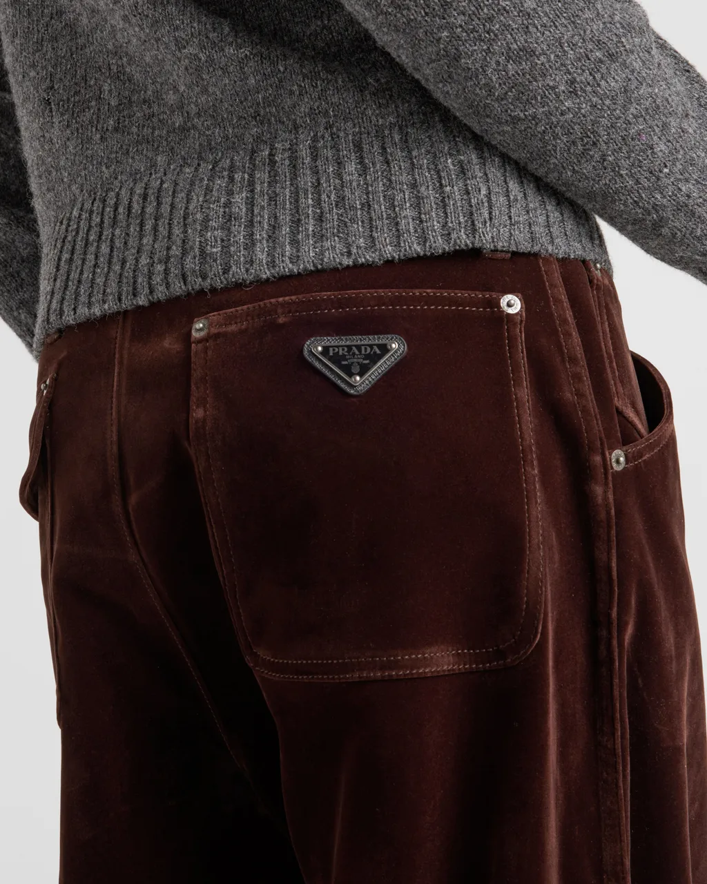 Velvet Denim Trousers