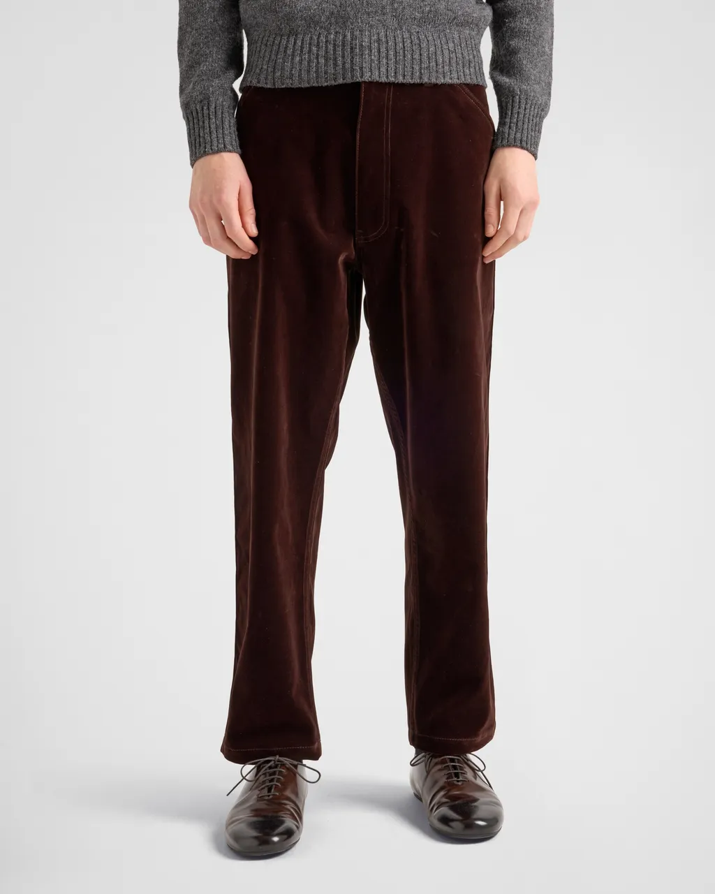 Velvet Denim Trousers