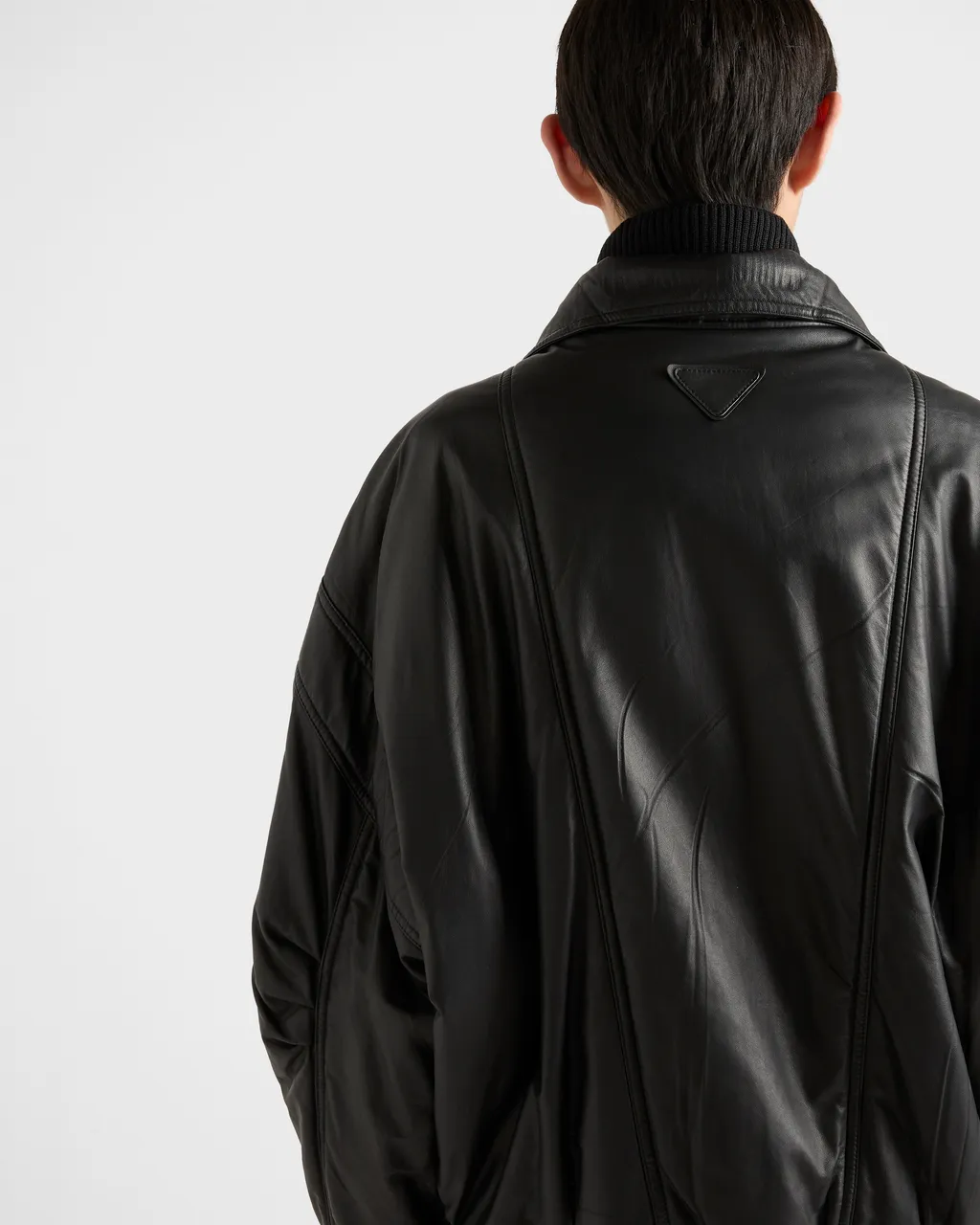 Nappa Leather Bomber Jacket
