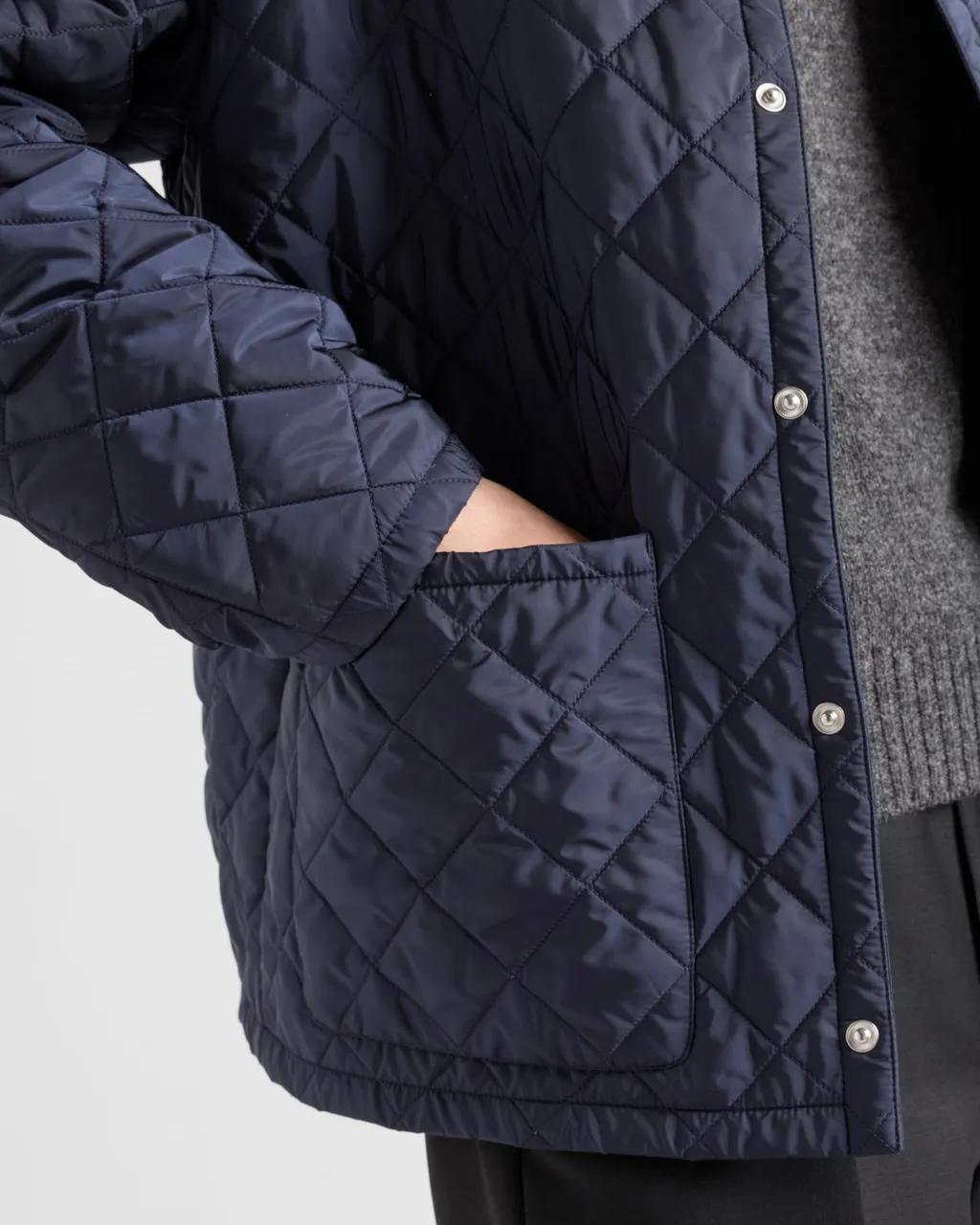 Quilted Re-Nylon Jacket