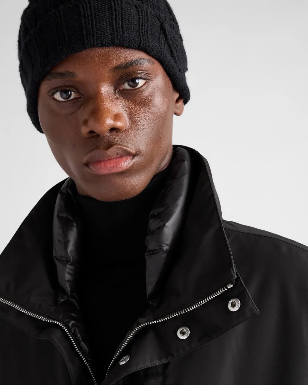 Technical Fabric Down Coat