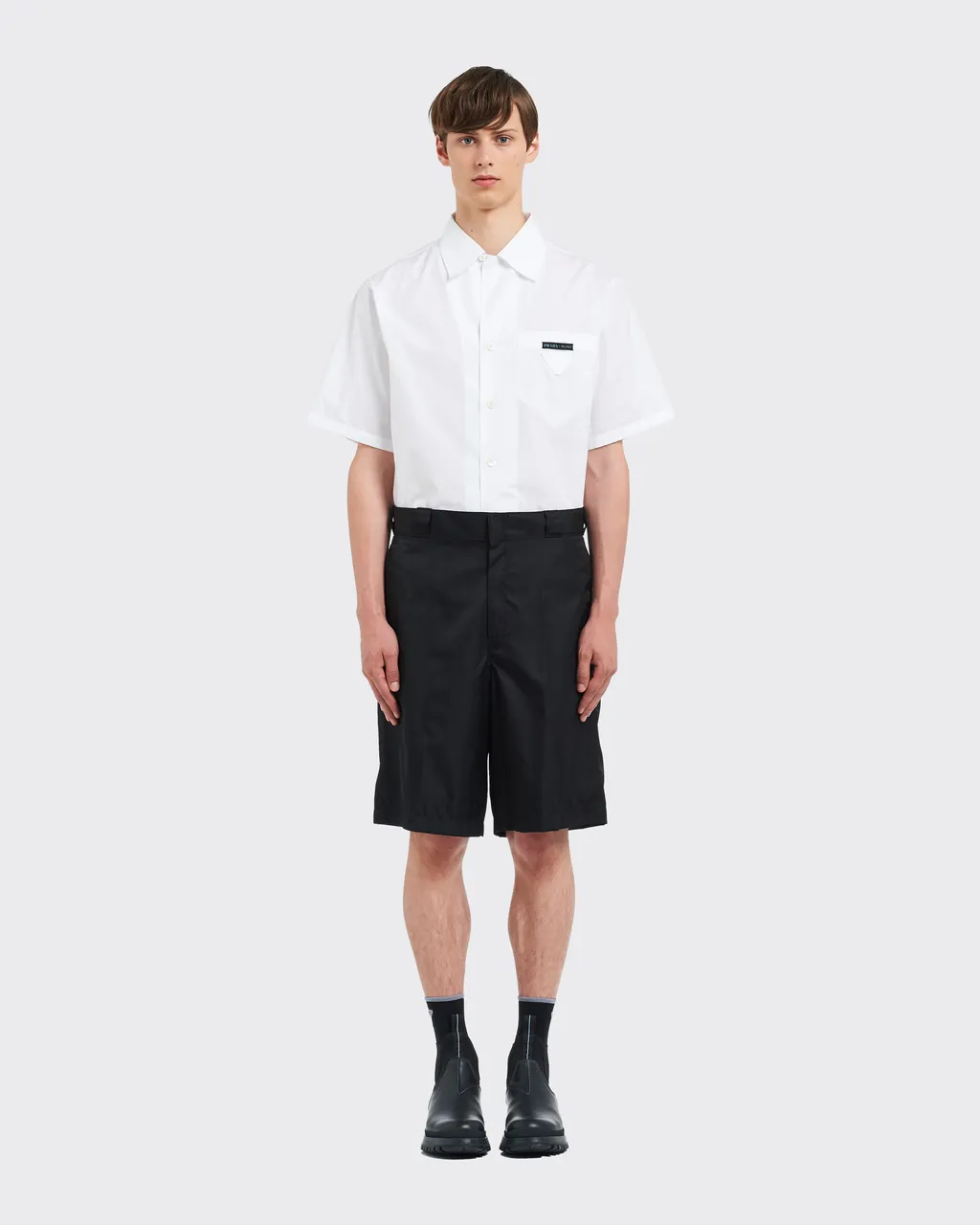 Re-Nylon Gabardine Bermudas