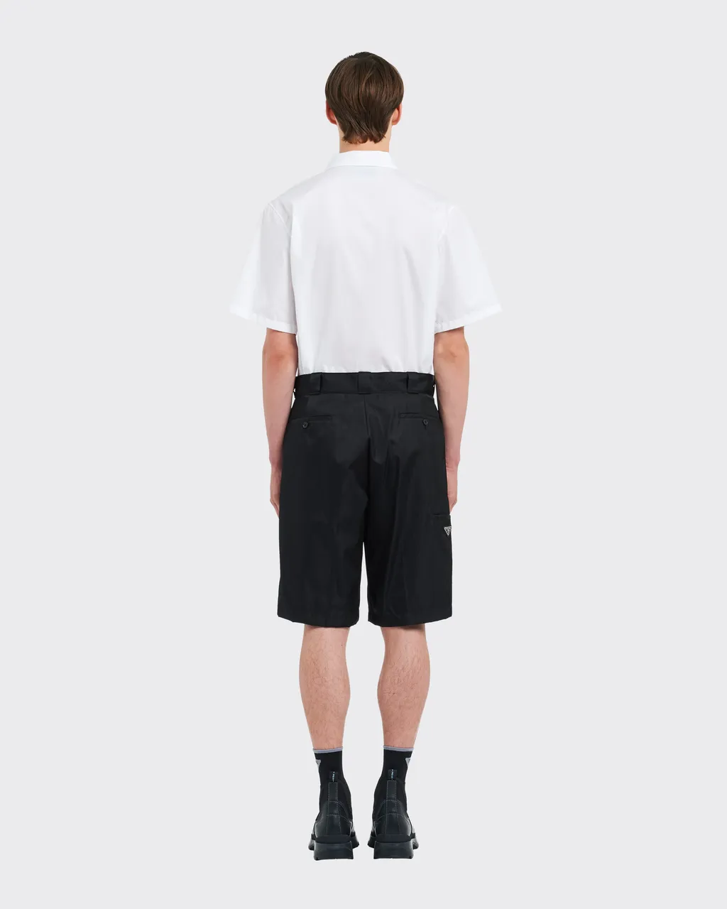 Re-Nylon Gabardine Bermudas