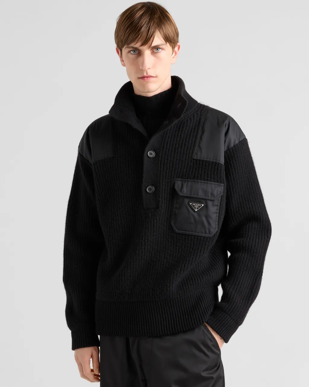 Wool And Cashmere Turtleneck Sweater
