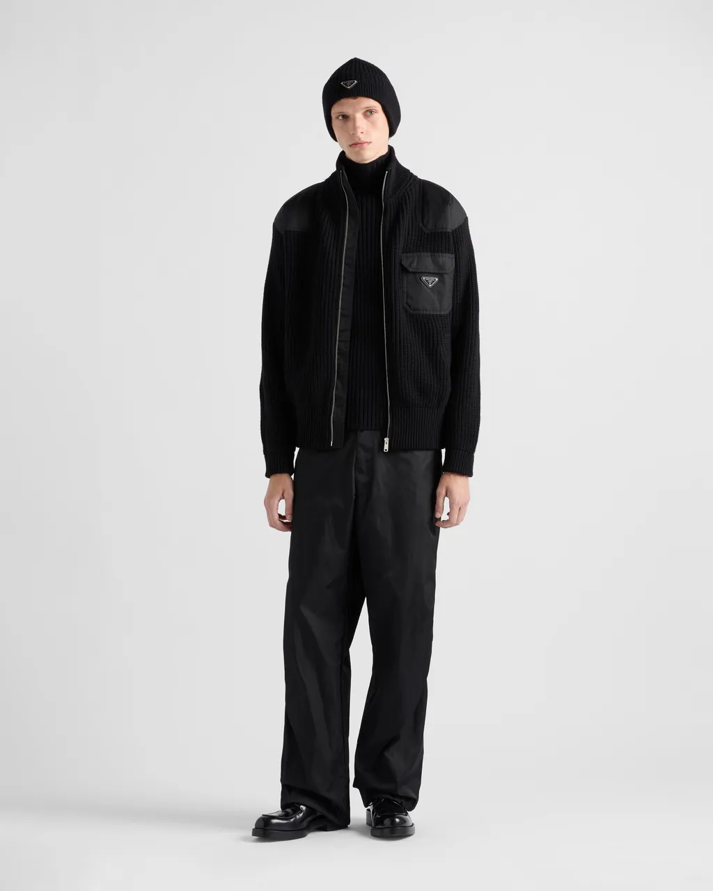 Wool Mock Turtleneck Sweater