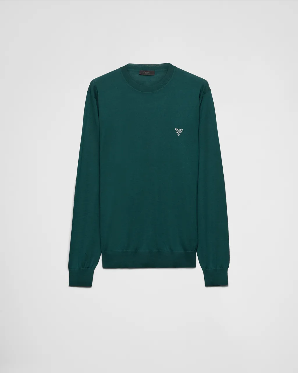 Superfine Wool Crew-Neck Sweater