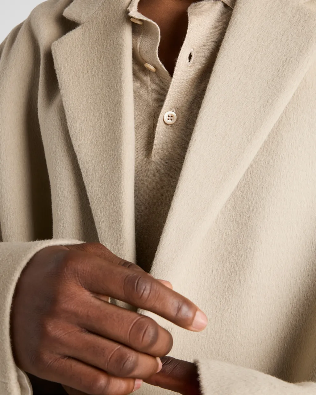 Wool Blend Coat