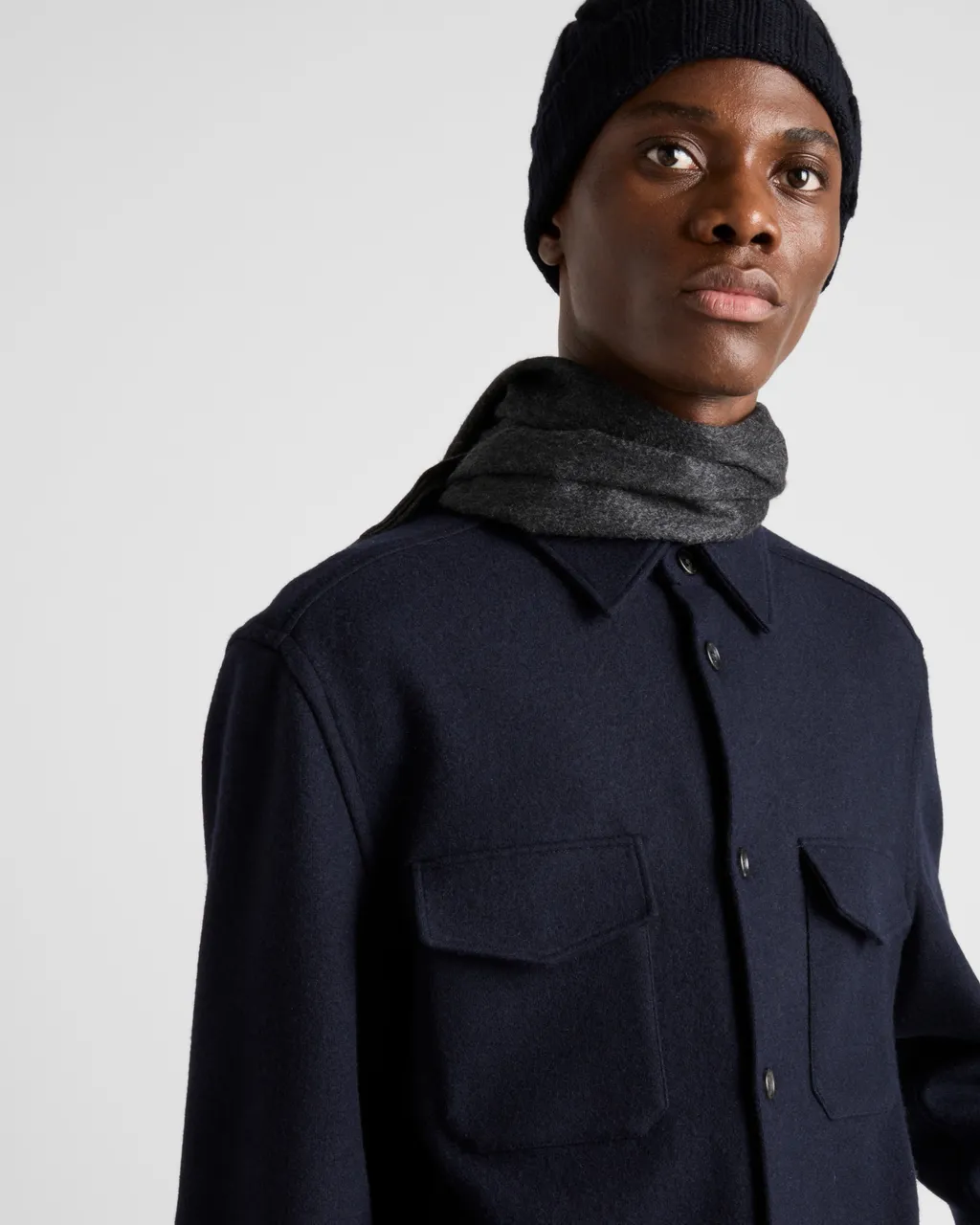 Wool And Cashmere Shirt