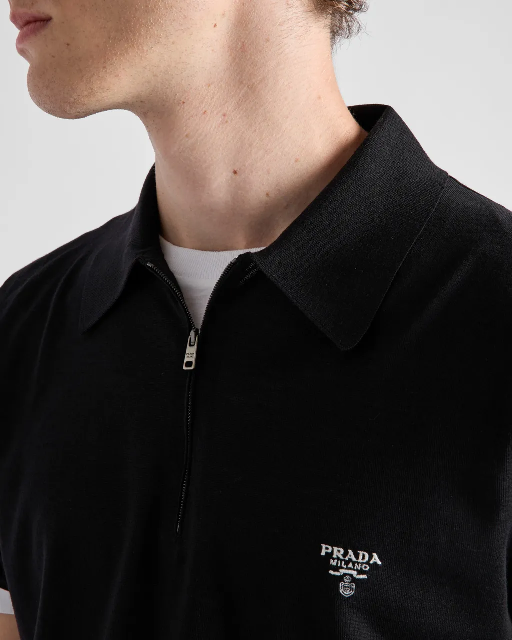 Superfine Wool Polo Shirt