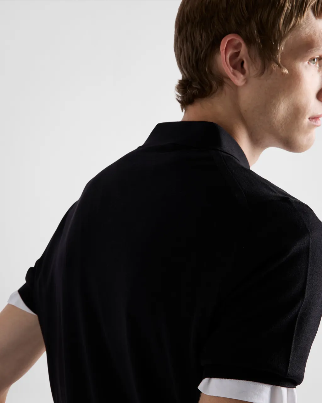 Superfine Wool Polo Shirt
