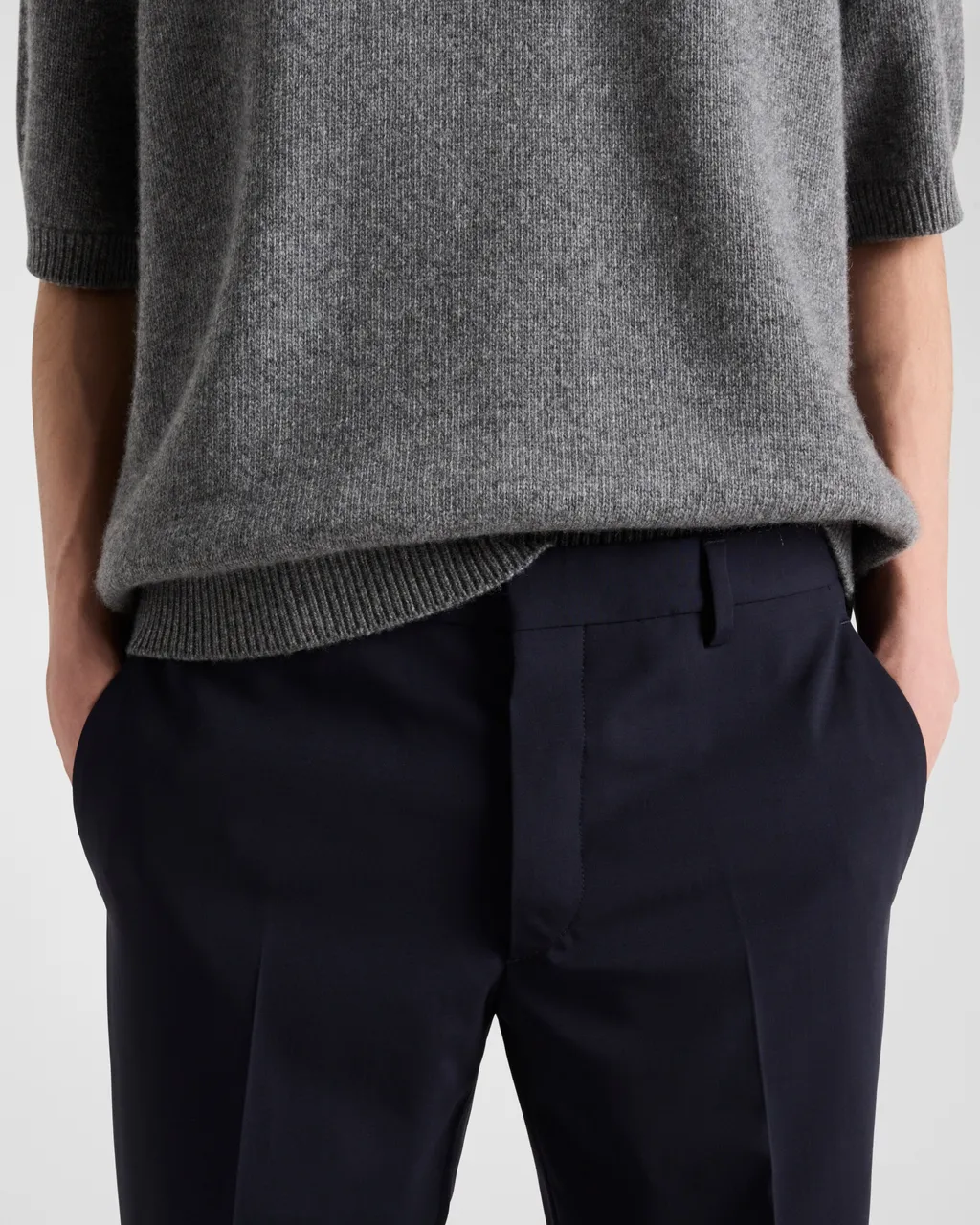Light Stretch Wool Pants