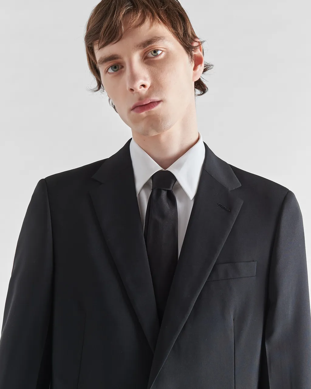 Wool And Mohair Single-Breasted Suit