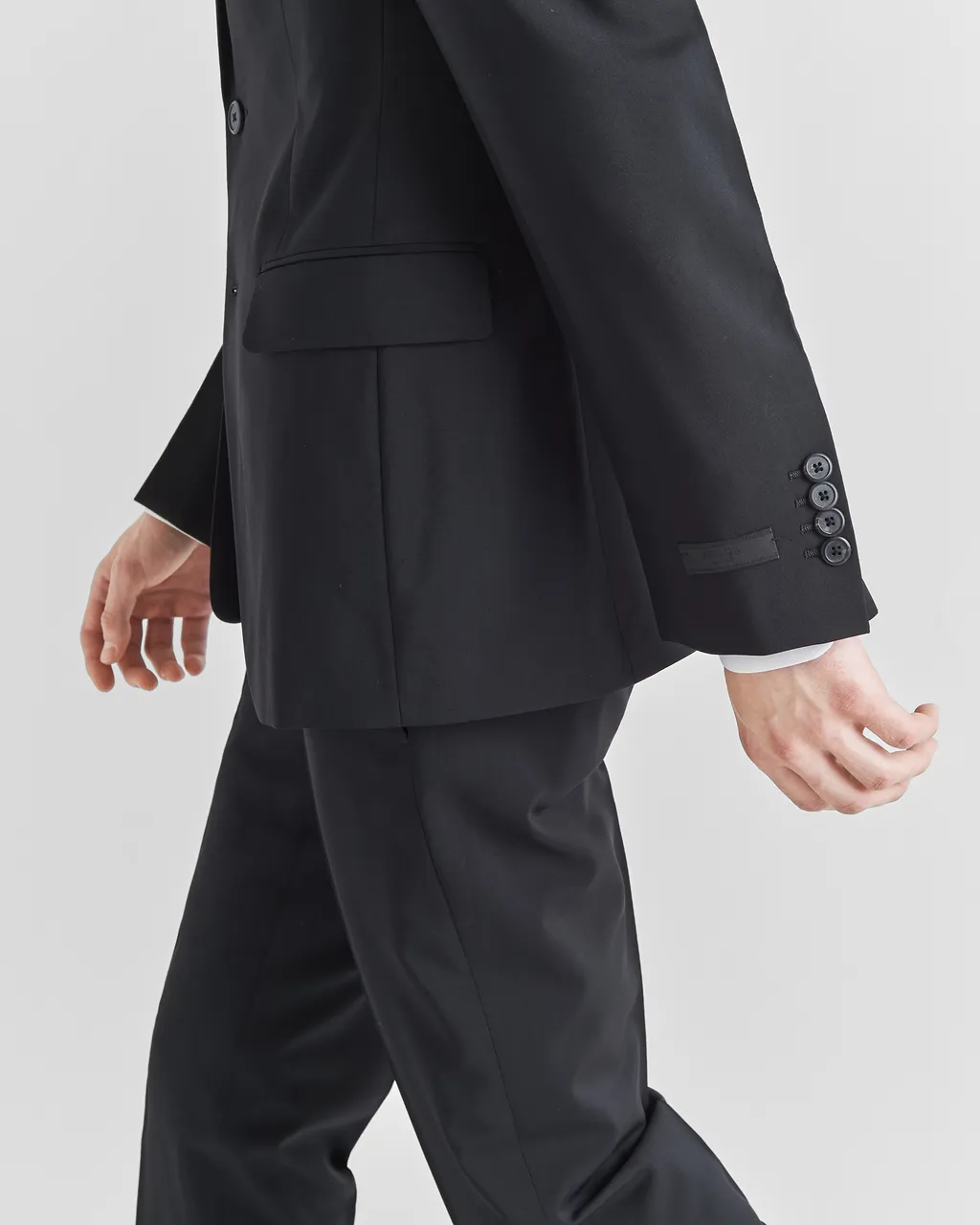 Wool And Mohair Single-Breasted Suit