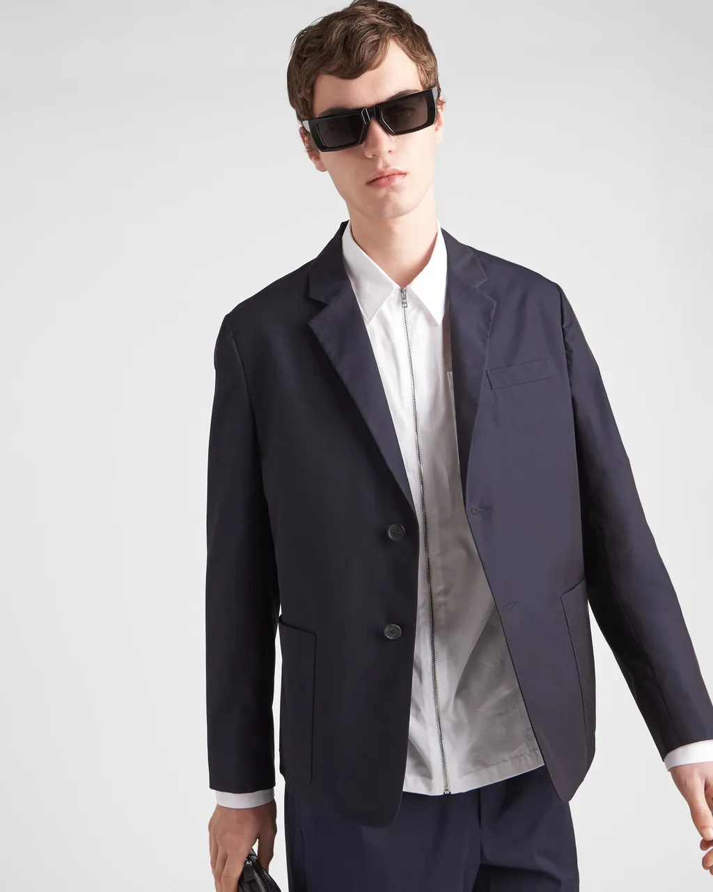Single-Breasted Cotton Jacket