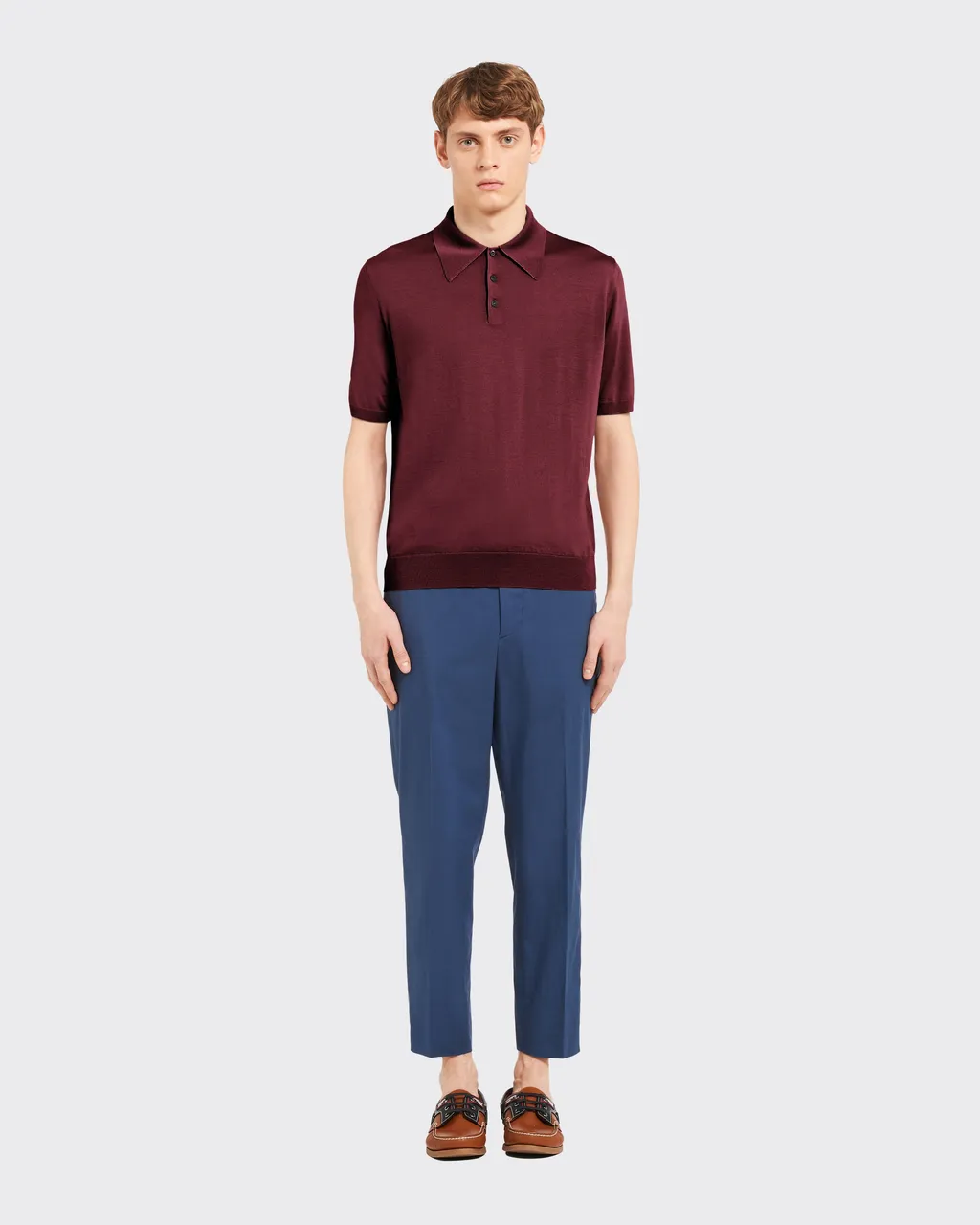 Wool Polo Shirt
